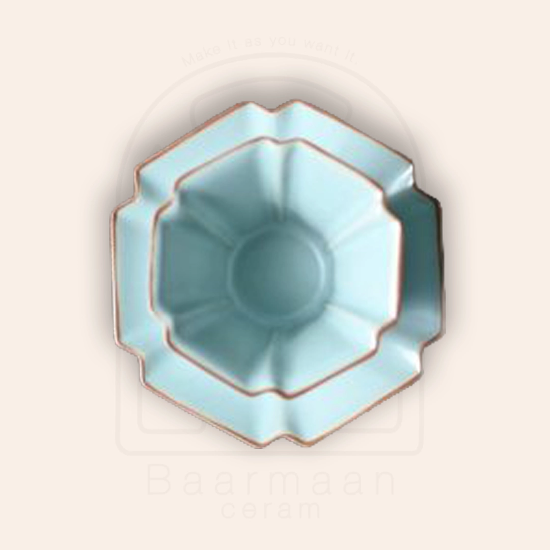 قالب فنجون شش ظلعی