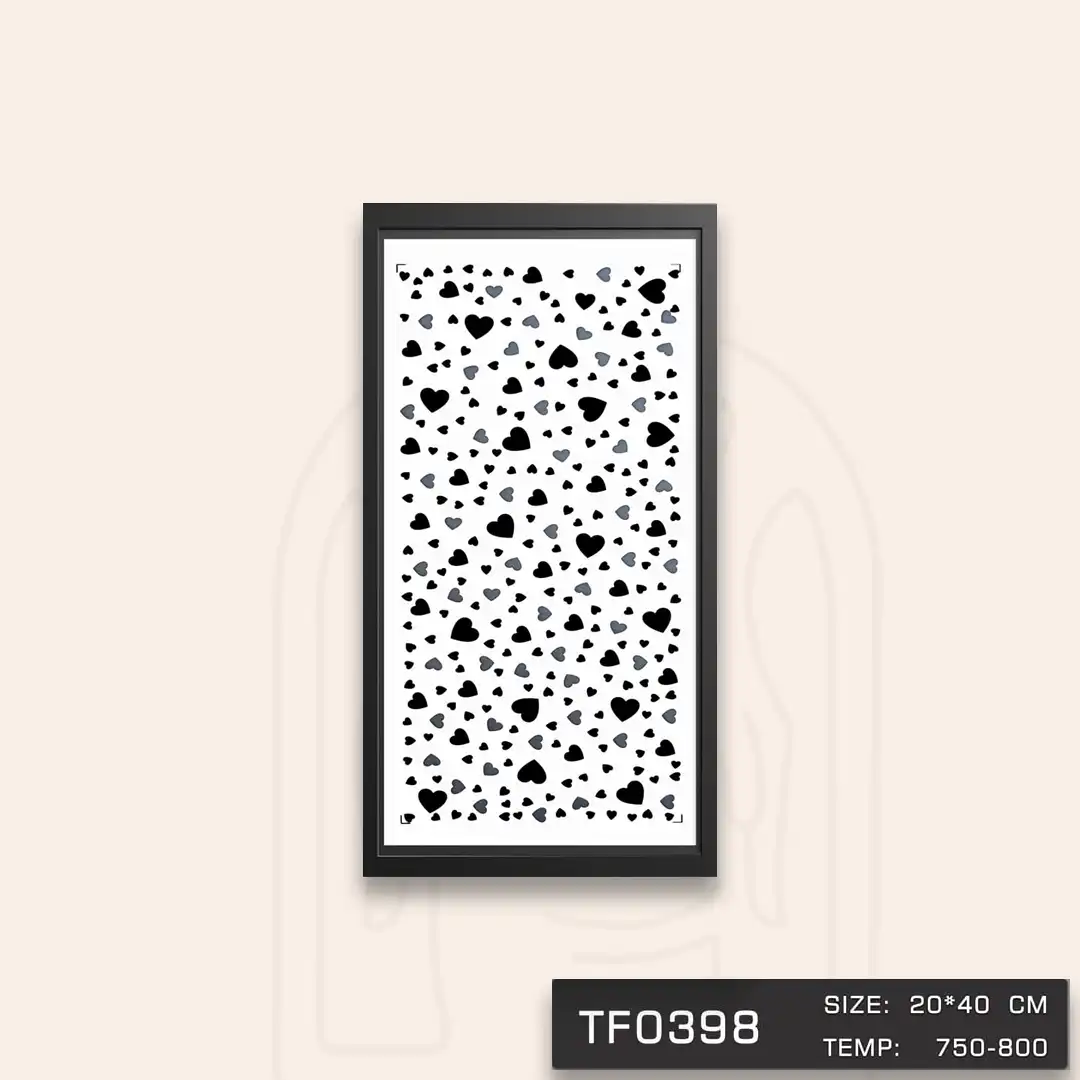 TF0398 ترانسفر قلب مشکی
