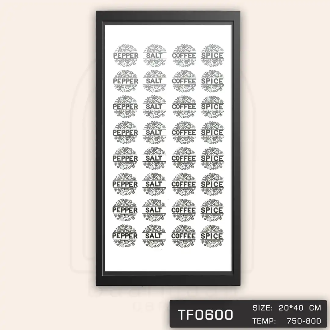 TF0600 ترانسفر پا سماوری نقره ای