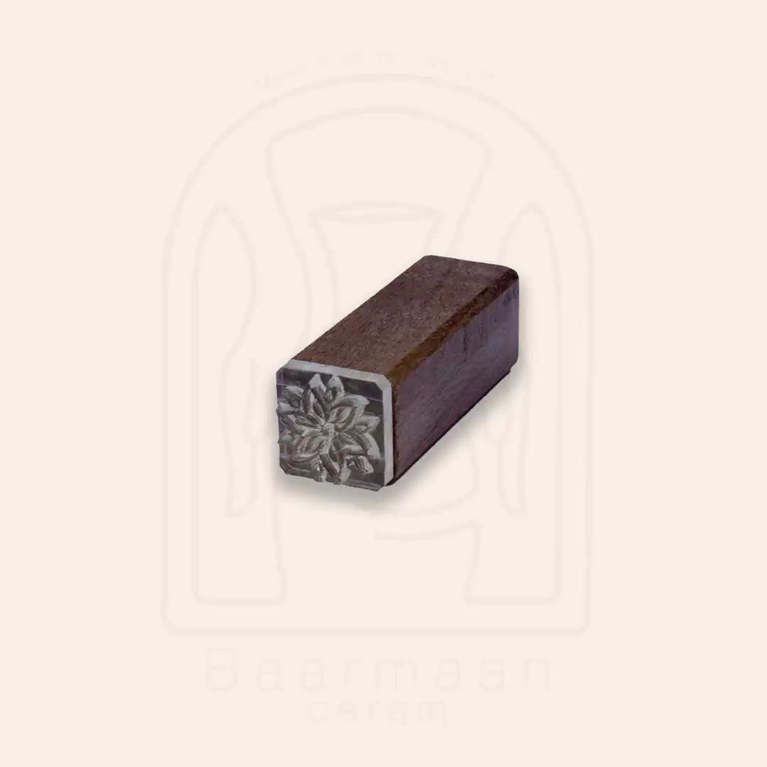 Stamp 18 مهر چوبی مربعی سایز 2cm