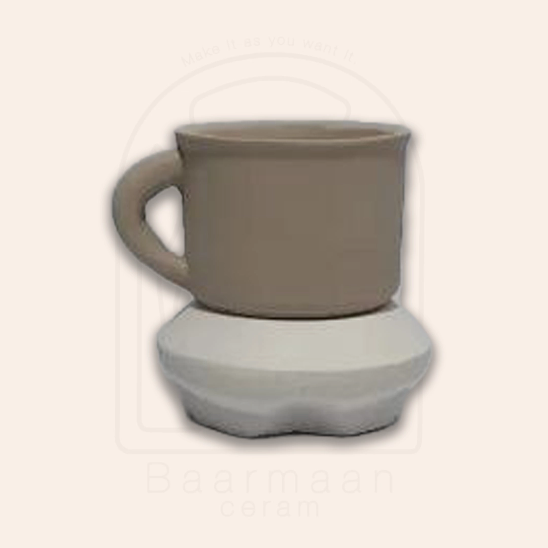 قالب فنجان قهوه استوانه لبه دار پارسیان کد ۲۱۸