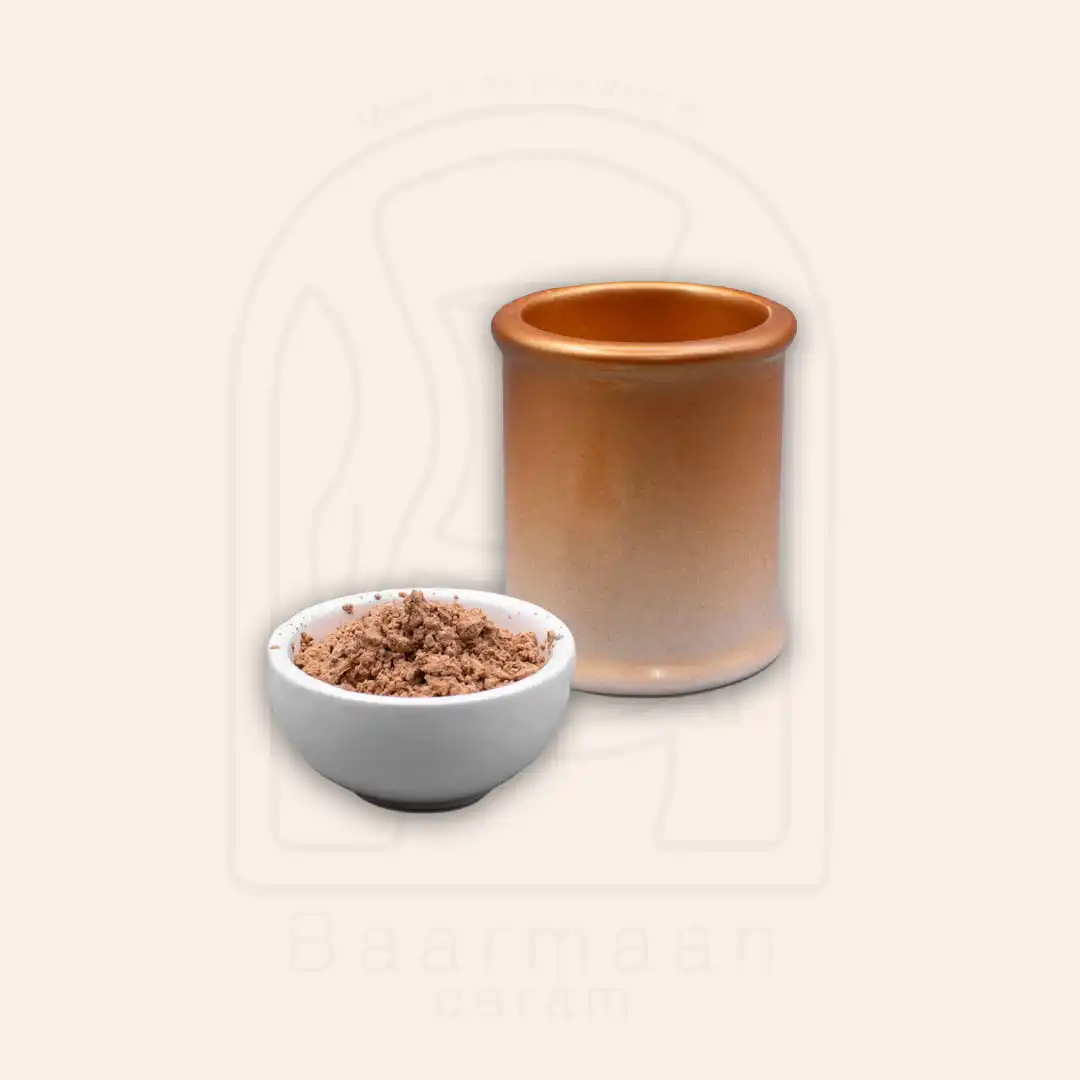 Code-R200 پیگمنت رولعابی رز گلد متالیک Sicer ایتالیا