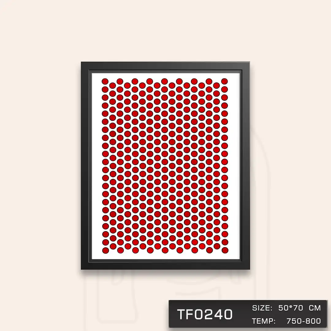TF0240 ترانسفر طرح دایره قرمز