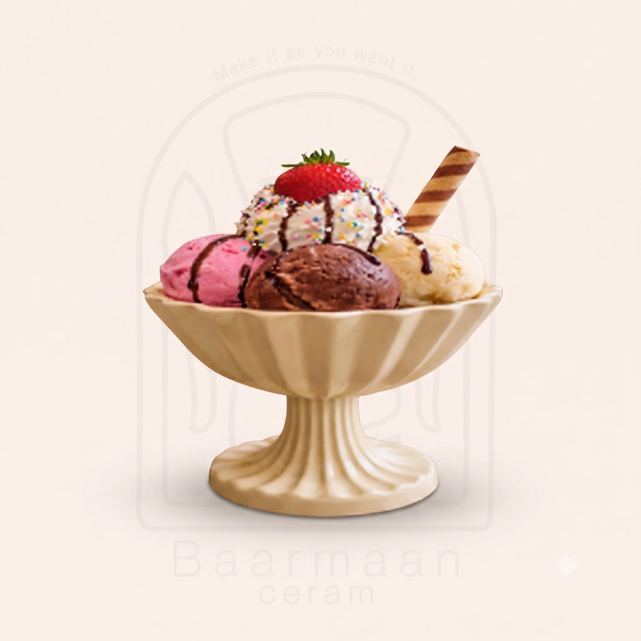 قالب بستنی خوری گیوا مولد