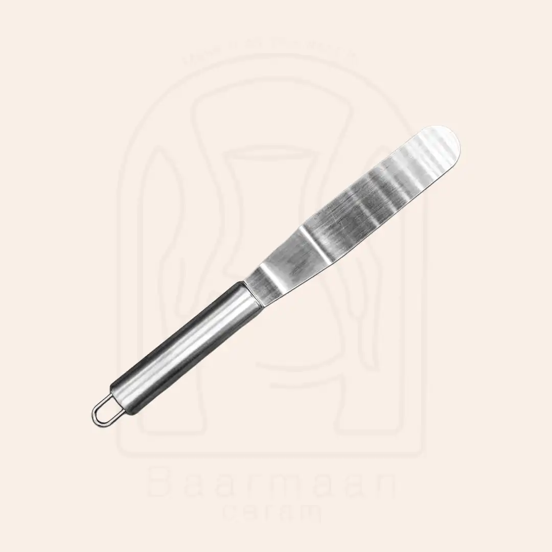 1558 پالت استیل خم 15cm