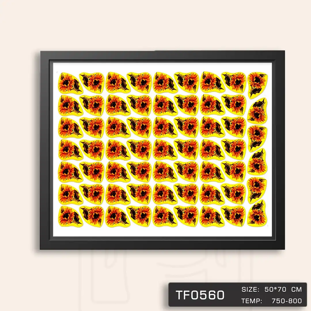 TF0560 ترانسفر گل آفتابگردان