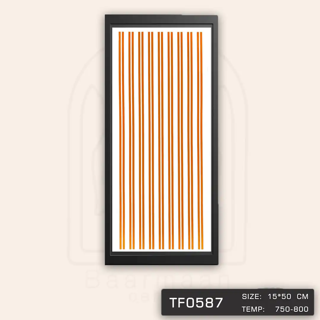 TF0587 ترانسفر خط طلا 6 میلی متر