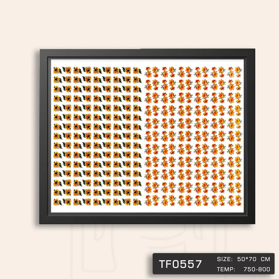 TF0557 ترانسفر گل آفتابگردان