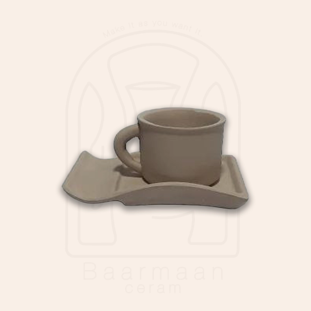 فنجان قهوه استوانه لبه دار