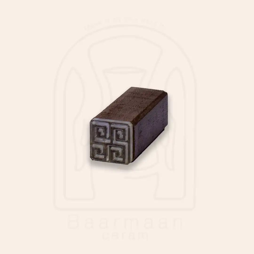 Stamp 15 مهر چوبی مربعی سایز 2cm