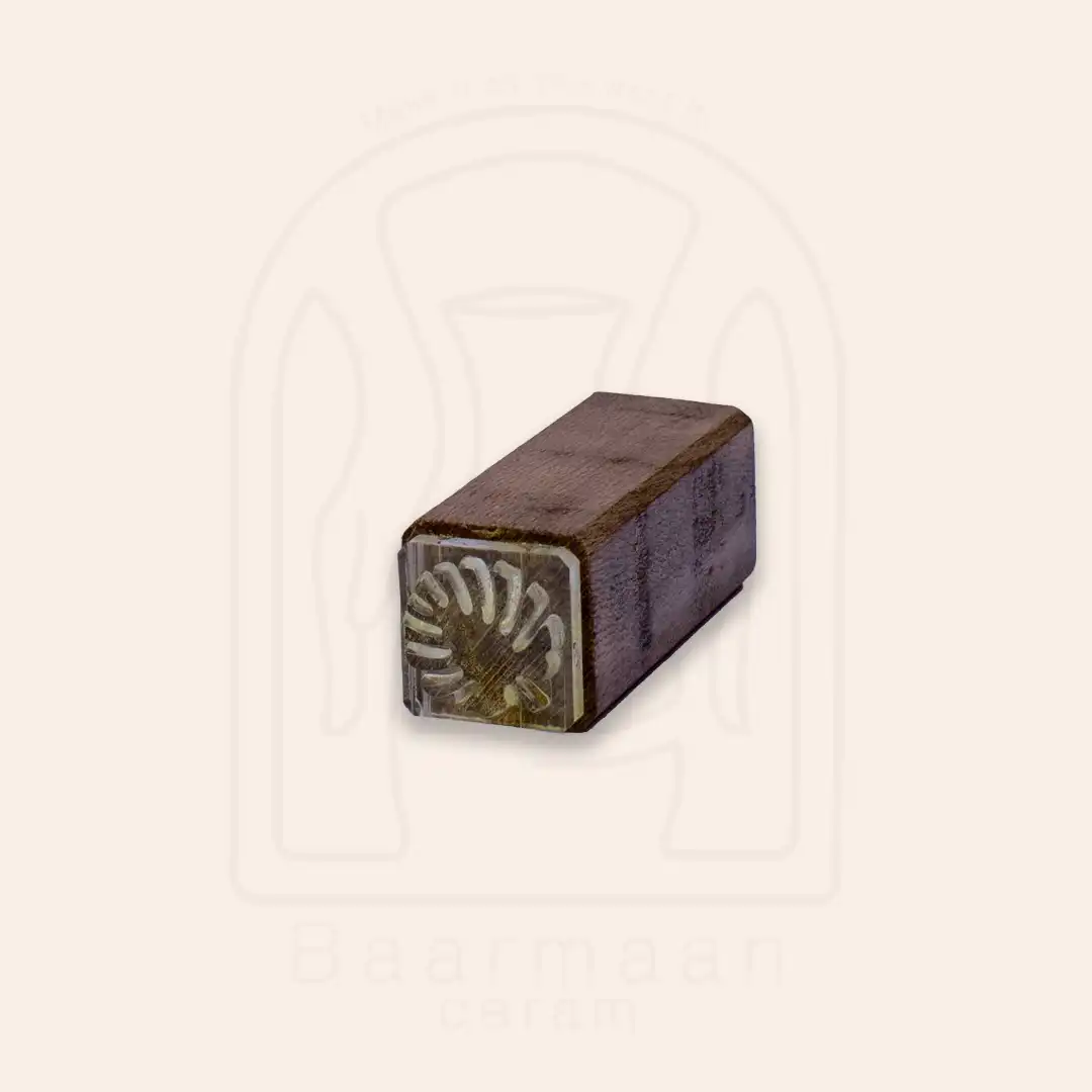 Stamp 19 مهر چوبی مربعی سایز 2cm