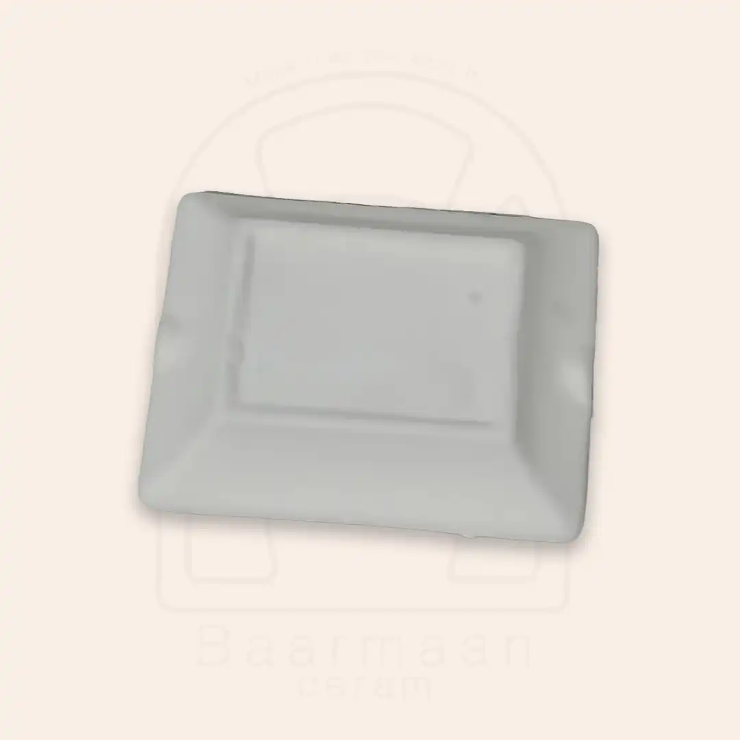 قالب زیرسیگاری مستطیل قدیمی آسنات مولد