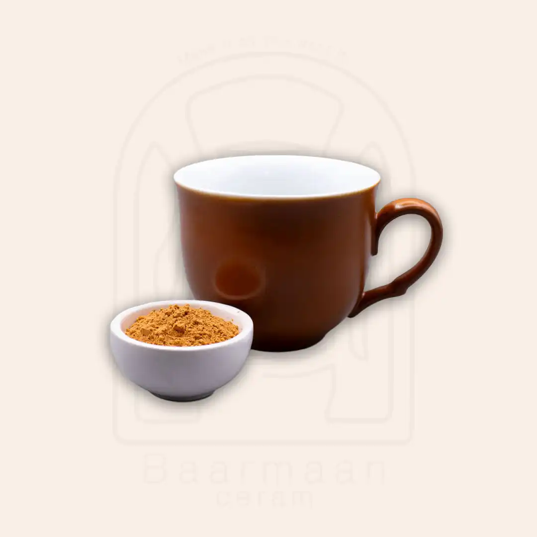 Code-R115 استین رولعابی نارنجی