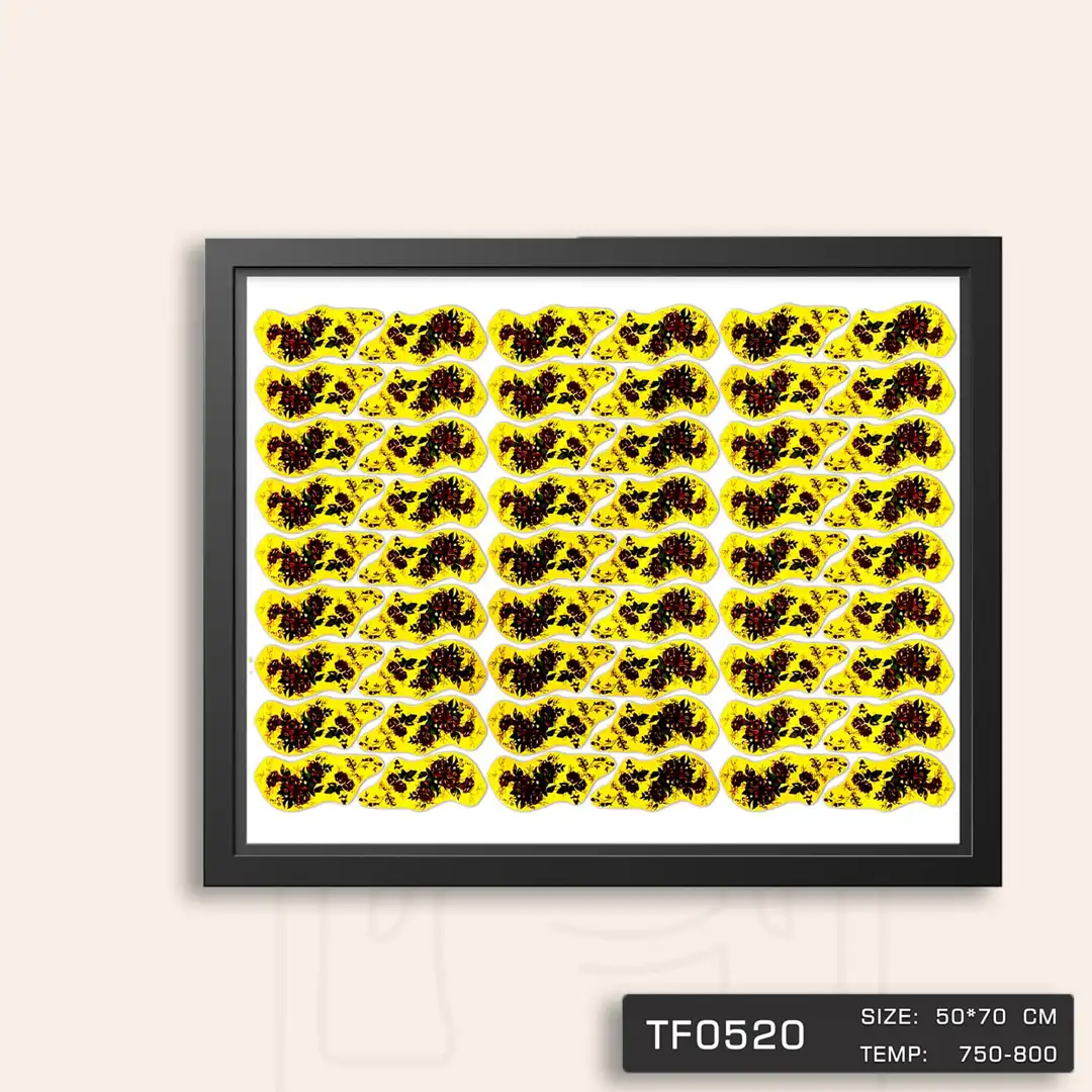 TF0520 ترانسفر گل سرخ بزرگ