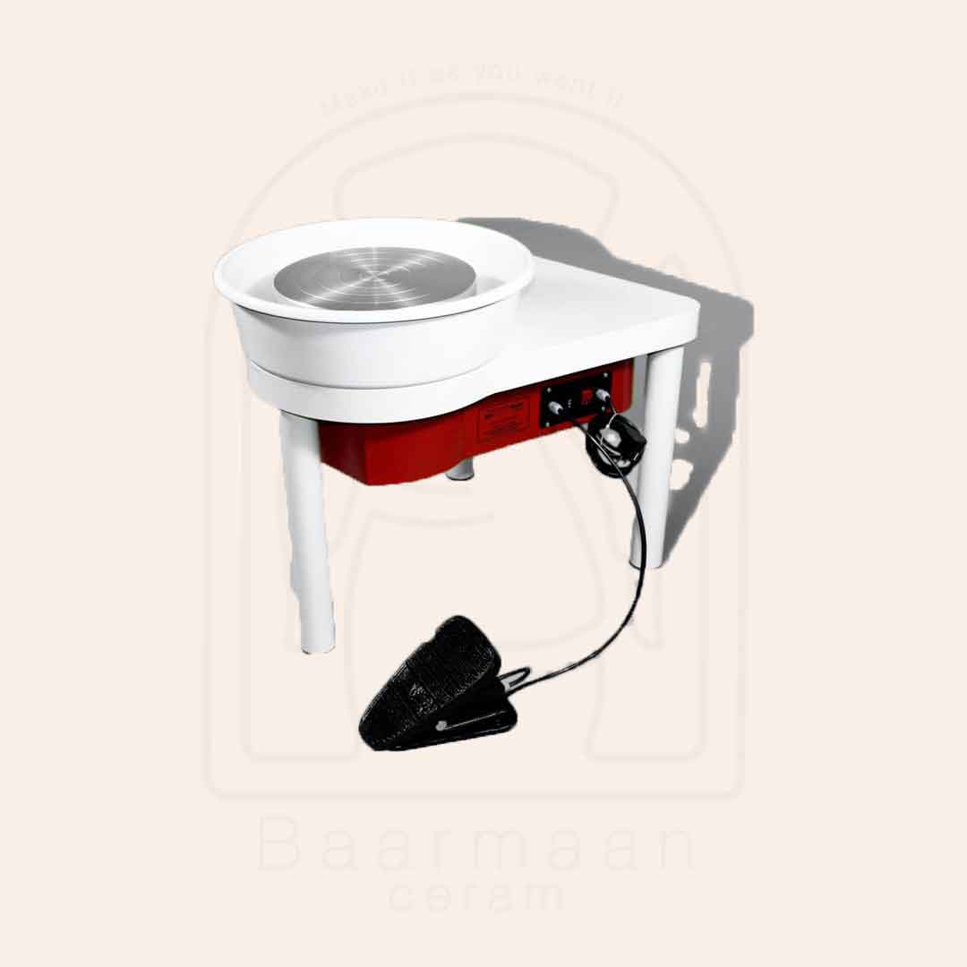 چرخ سفالگری پدالی پارس