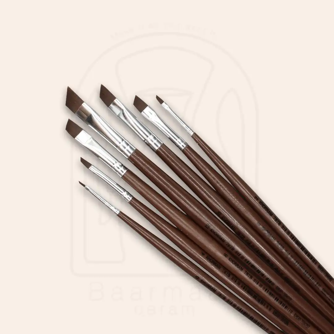 قلم موی سر کج تیره خرم سری787