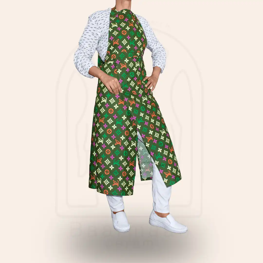 AP100 پیش بند جلو چاک دار