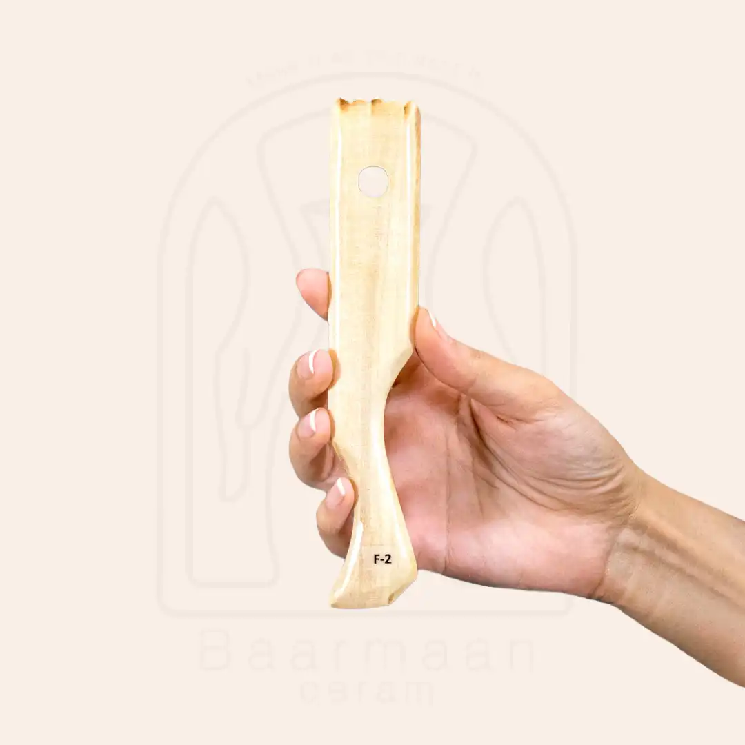F2 - کاردک چوبی فرم دهنده