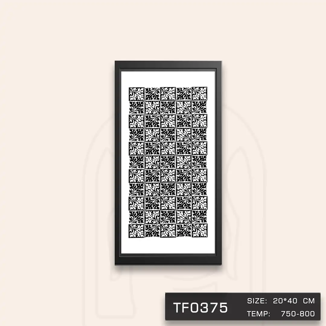 TF0375 ترانسفر خشت مشکی