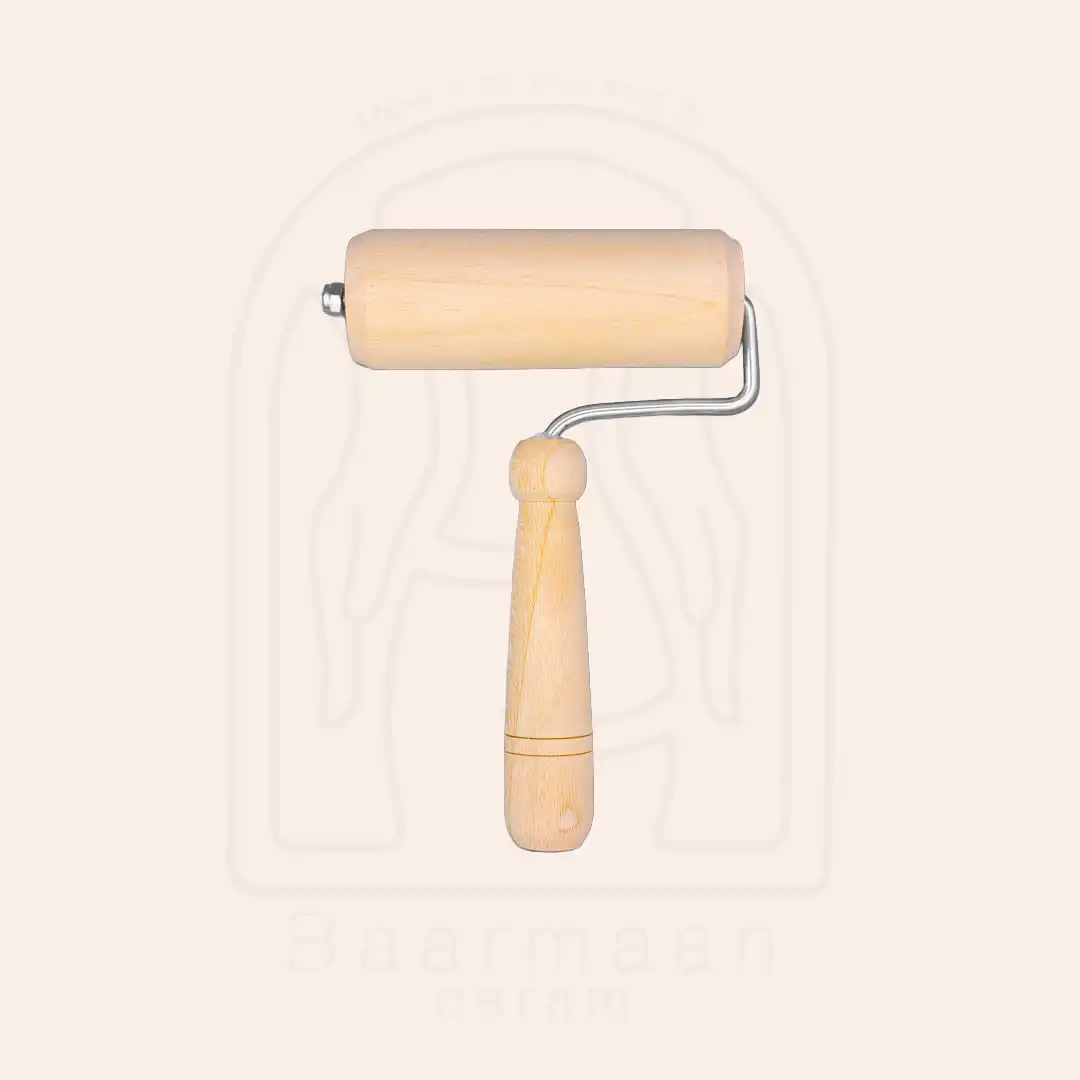 1531 غلتک چوبی 10cm