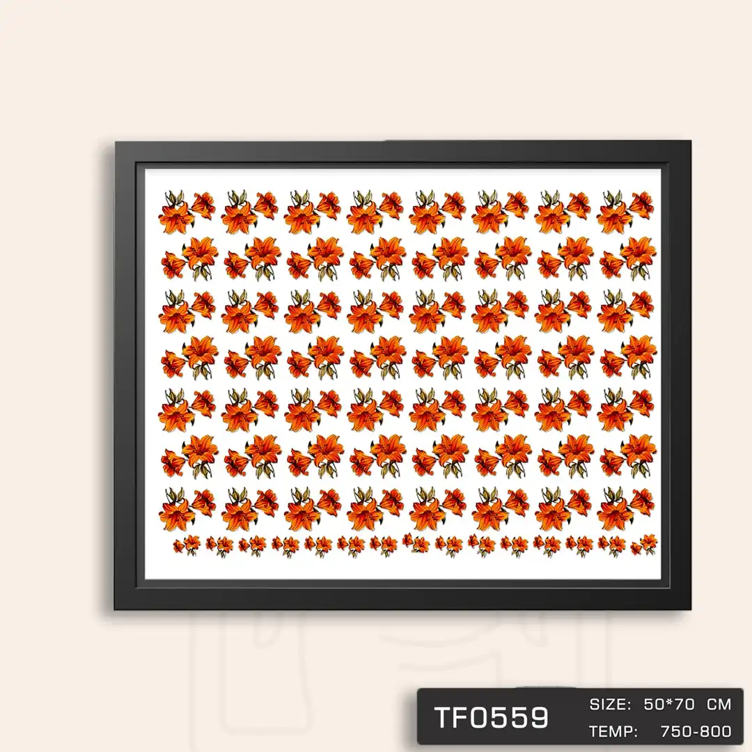 TF0559 ترانسفر گل آفتابگردان - شیپوری