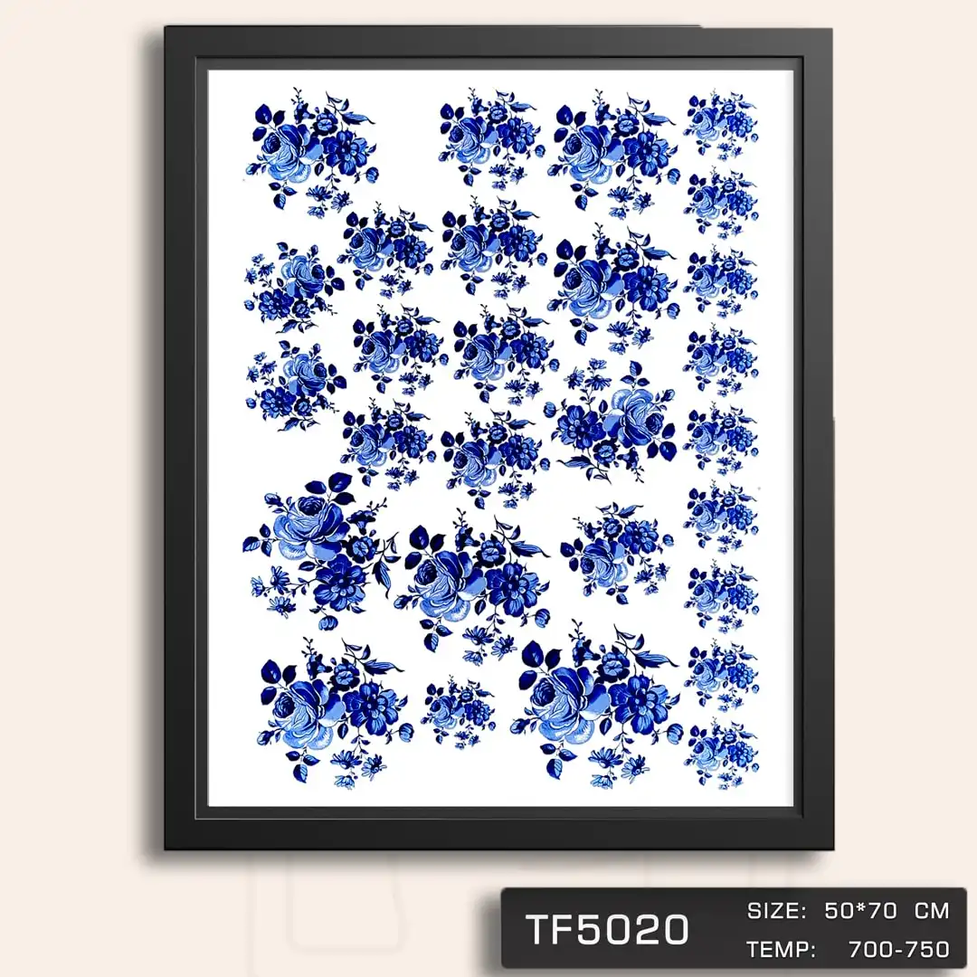 TF5020 ترانسفر گل کبالتی