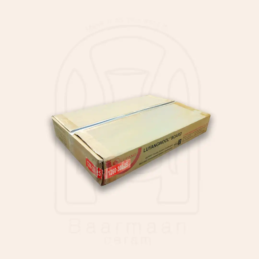 برد نسوز 1260 درجه ضخامت 1 اینچ لویانگ دانسیته 300
