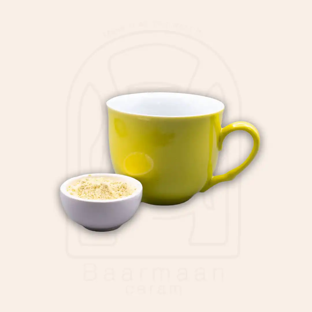 Code-R111 استین رولعابی زرد