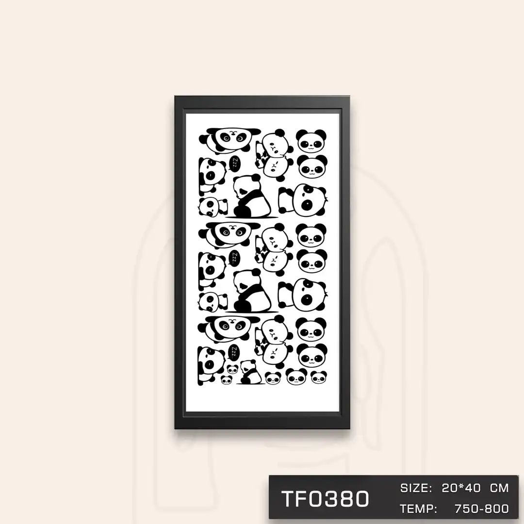 TF0380 ترانسفر پاندا مشکی