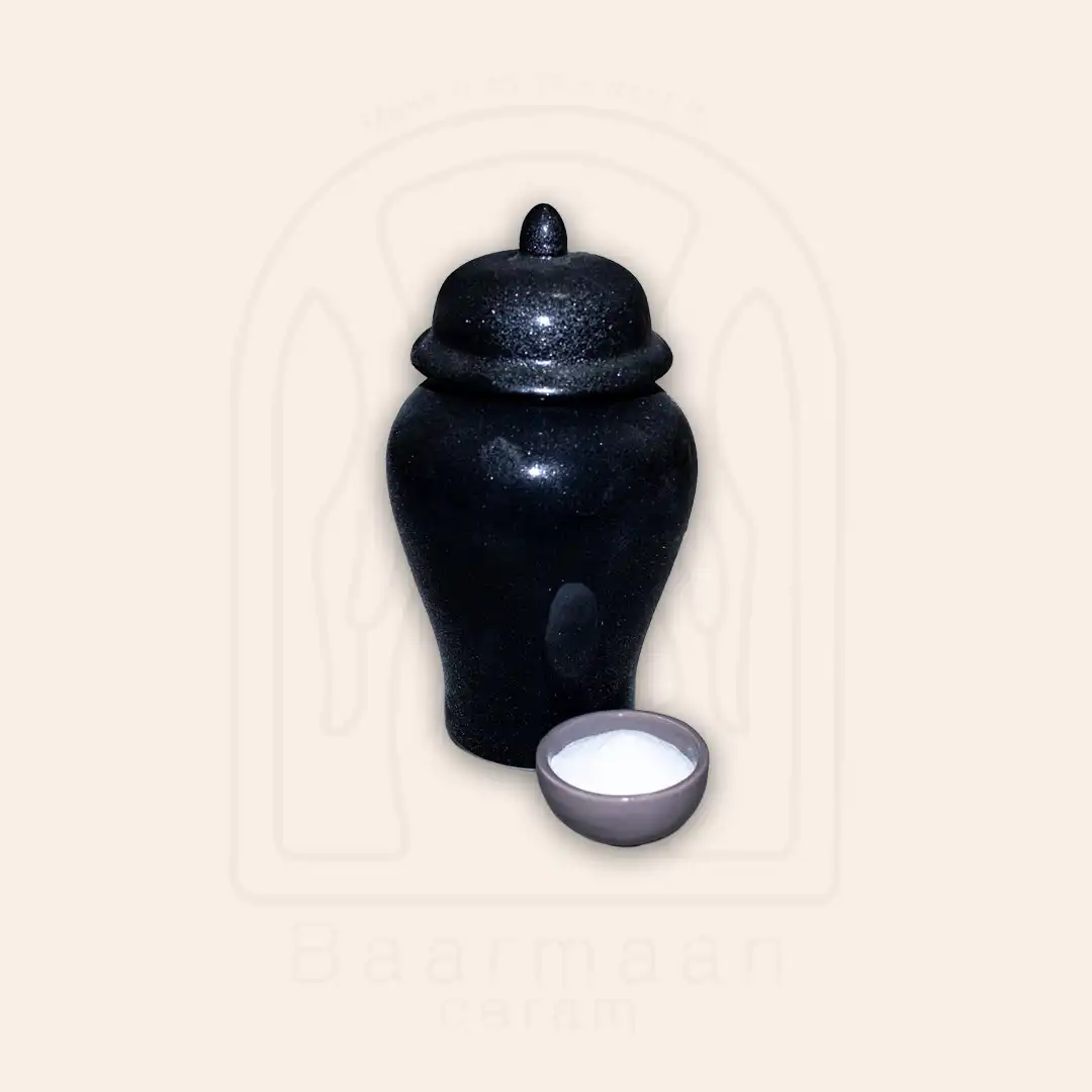 R301 استین رو لعابی دانه شکری استار لایت سیلور
