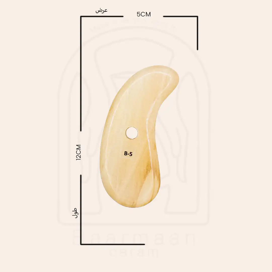 B5 - کاردک چوبی فرم دهنده