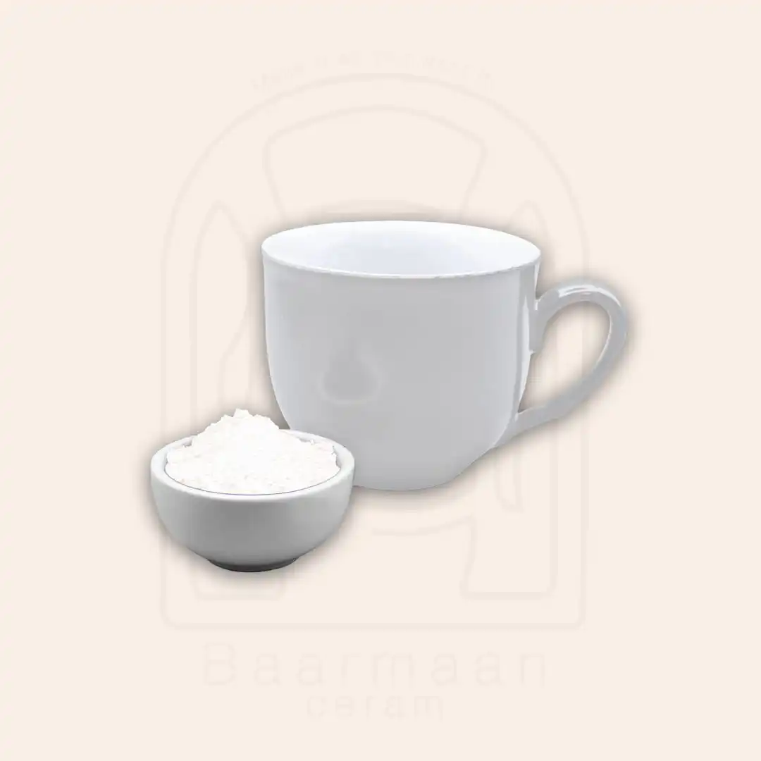 Code-R108 استین رولعابی سفید