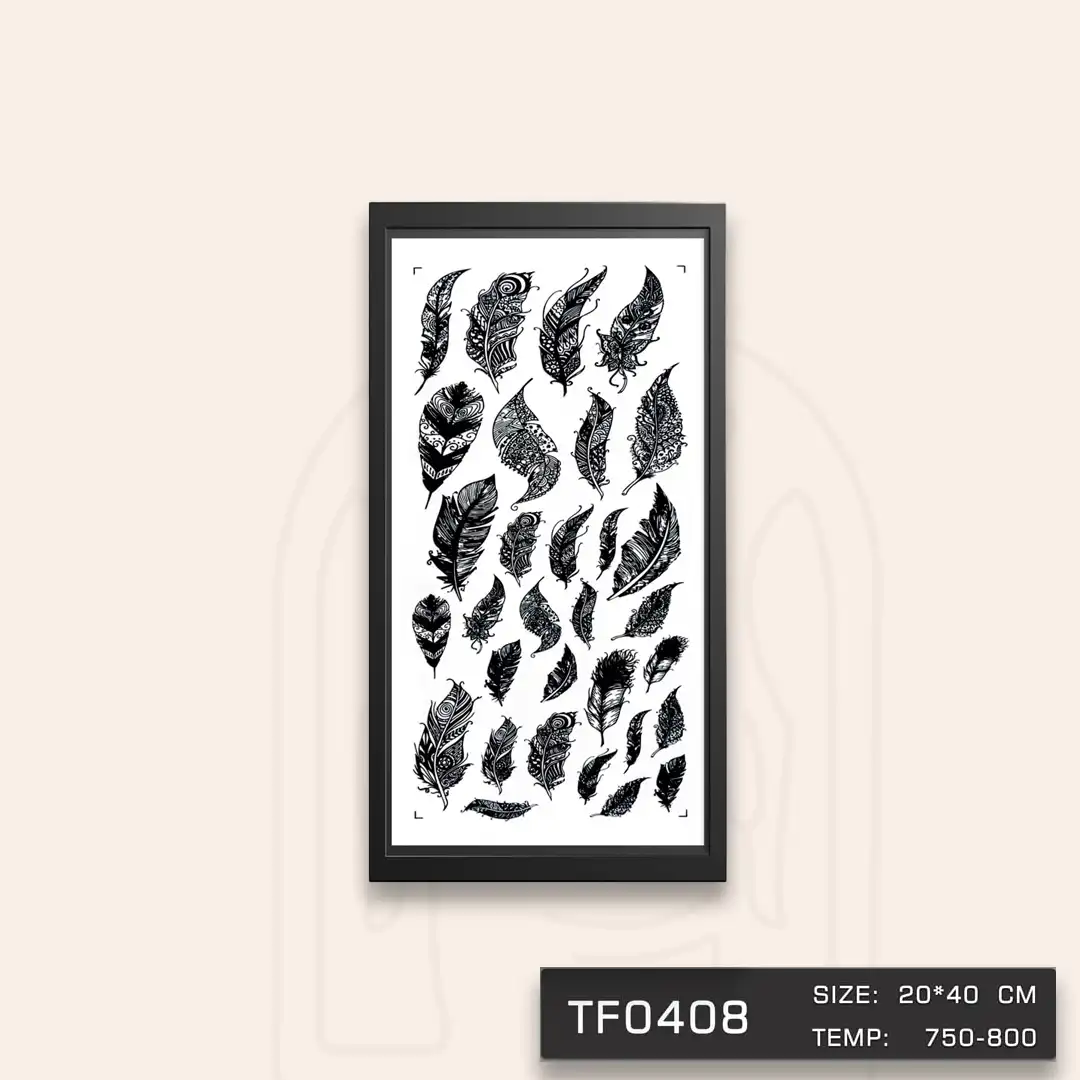 TF0408 ترانسفر پر مشکی