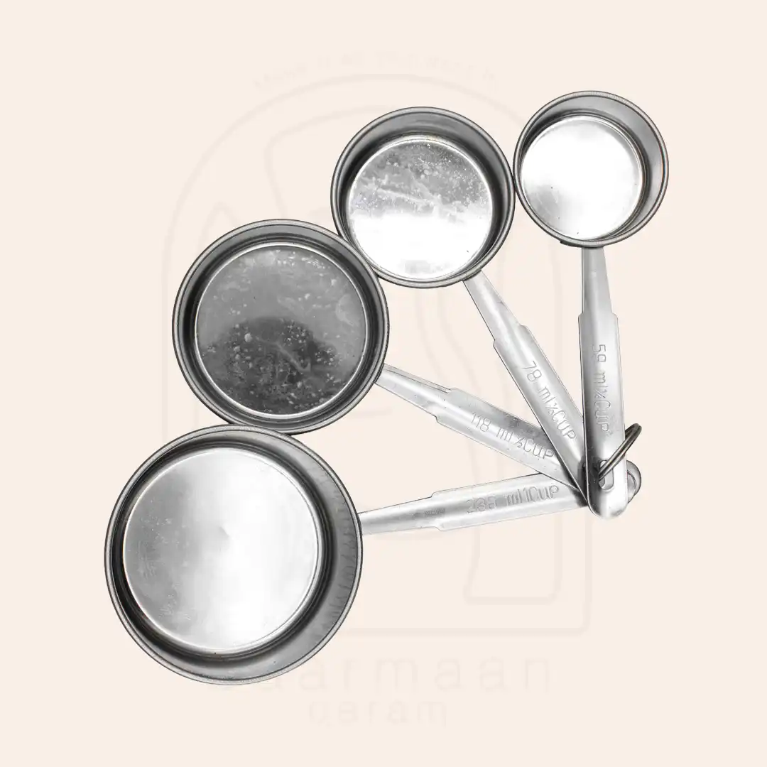 1266 پیمانه استیل 4 سایز