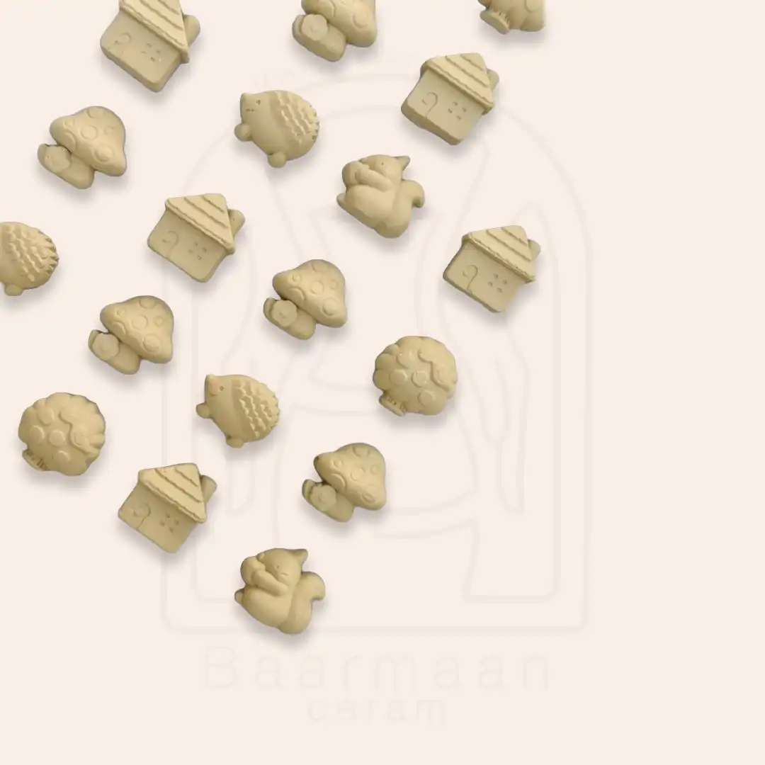 قالب قارچ و کلبه پل مل