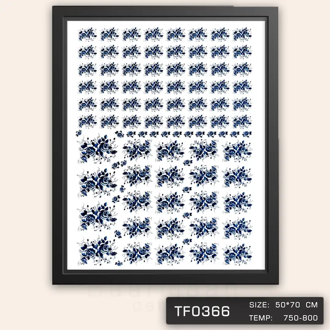 TF0366 ترانسفرگل رز کبالتی