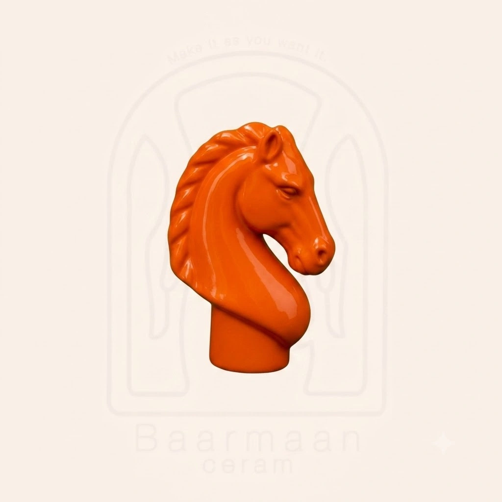 قالب انگشتی سر اسب شطرنج گیوا مولد