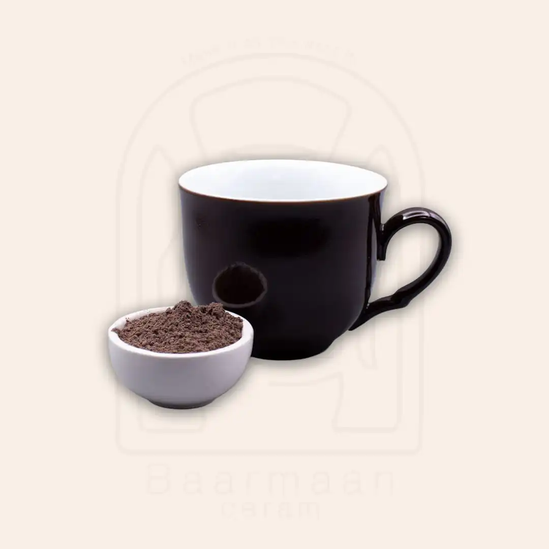 Code-R118 استین رولعابی قهوه ای