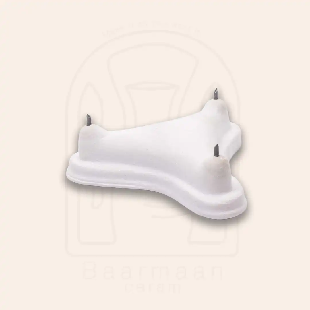 1818/6 سه پایه میخ نسوز 7cm المنت 3mm